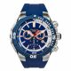 RELOJ MULCO BUZO MARINE CON CORREA AZUL DE SILI, CAJA DE ACERO INOXIDABLE, CABALLERO