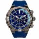 RELOJ MULCO BUZO MARINE CON CORREA AZUL DE SILI, CAJA DE ACERO INOXIDABLE, CABALLERO