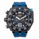 RELOJ MULCO BUZO HELIO CON CORREA AZUL DE SILI, CAJA DE ACERO INOXIDABLE, CABALLERO