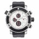 RELOJ MULCO BUZO EEL CON CORREA NEGRA DE SILI, CAJA DE ACERO INOXIDABLE, CABALLERO