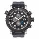 RELOJ MULCO BUZO EEL CON CORREA NEGRO DE SILI, CAJA DE ACERO INOXIDABLE, CABALLERO