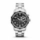 RELOJ FOSSIL CON CORREA PLATEADA DE ACERO INOXIDABLE, CAJA DE ACERO INOXIDABLE, CABALLERO