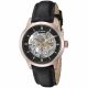 RELOJ FOSSIL CON CORREA NEGRA DE CUERO, CAJA DE ACERO INOXIDABLE, CABALLERO
