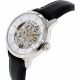 RELOJ FOSSIL CON CORREA NEGRA DE CUERO, CAJA DE ACERO INOXIDABLE, CABALLERO