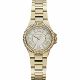 RELOJ MICHAEL KORS CON CORREA DORADA DE ACERO INOXIDABLE, CAJA DE ACERO INOXIDABLE, DAMA