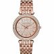 RELOJ MK CON CORREA ORO ROSA DE ACERO INOXIDABLE, CAJA DE ACERO INOXIDABLE, DAMA
