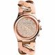 RELOJ MICHAEL KORS CON CORREA ORO ROSA DE ACERO INOXIDABLE, CAJA DE ACERO INOXIDABLE, DAMA