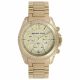 RELOJ MICHAEL KORS CON CORREA DORADA DE ACERO INOXIDABLE, CAJA DE ACERO INOXIDABLE, DAMA