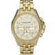 RELOJ MICHAEL KORS CON CORREA DORADA DE ACERO INOXIDABLE, CAJA DE ACERO INOXIDABLE, DAMA