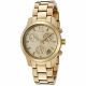 RELOJ MICHAEL KORS CON CORREA DORADA DE ACERO INOXIDABLE, CAJA DE ACERO INOXIDABLE, DAMA