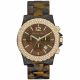 RELOJ MICHAEL KORS CON CORREA MARRON DE ACRILICO, CAJA DE ACERO INOXIDABLE, DAMA