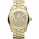 RELOJ MICHAEL KORS CON CORREA DORADA DE ACERO INOXIDABLE, CAJA DE ACERO INOXIDABLE, DAMA