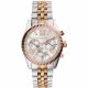 RELOJ MICHAEL KORS CON CORREA TRES TONOS DE ACERO INOXIDABLE, CAJA DE ACERO INOXIDABLE, DAMA