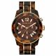 RELOJ MICHAEL KORS CON CORREA MARRON DE ACRILICO, CAJA DE ACERO INOXIDABLE, DAMA