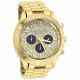 RELOJ MICHAEL KORS CON CORREA DORADA DE ACERO INOXIDABLE, CAJA DE ACERO INOXIDABLE, DAMA