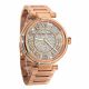 RELOJ MICHAEL KORS CON CORREA ORO ROSA DE ACERO INOXIDABLE, CAJA DE ACERO INOXIDABLE, DAMA