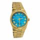 RELOJ MICHAEL KORS CON CORREA DORADA DE ACERO INOXIDABLE, CAJA DE ACERO INOXIDABLE, DAMA