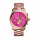 RELOJ MICHAEL KORS CON CORREA ORO ROSA DE ACERO INOXIDABLE, CAJA DE ACERO INOXIDABLE, DAMA