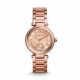 RELOJ MICHAEL KORS CON CORREA ORO ROSA DE ACERO INOXIDABLE, CAJA DE ACERO INOXIDABLE, DAMA