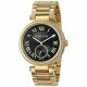 RELOJ MICHAEL KORS CON CORREA DORADA DE ACERO INOXIDABLE, CAJA DE ACERO INOXIDABLE, DAMA