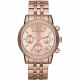 RELOJ MK CON CORREA ORO ROSA DE ACERO INOXIDABLE, CAJA DE ACERO INOXIDABLE, DAMA