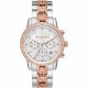 RELOJ RELOJ DOS TONOS PLATEADO   ORO ROSA MICHAEL KORS