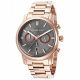 RELOJ MK CON CORREA ORO ROSA DE ACERO INOXIDABLE, CAJA DE ACERO INOXIDABLE, CABALLERO
