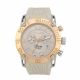 RELOJ MULCO ILUSION CON CORREA BEIGE DE SILI, CAJA DE ACERO INOXIDABLE, DAMA