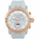 RELOJ MULCO ILUSION LINCOLN CON CORREA MENTA DE SILI, CAJA DE ACERO INOXIDABLE, DAMA