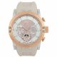 RELOJ MULCO ILUSION LINCOLN CON CORREA BEIGE DE SILI, CAJA DE ACERO INOXIDABLE, CABALLERO