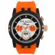 RELOJ MULCO ILUSION LINCOLN CON CORREA NARANJA DE SILI, CAJA DE ACERO INOXIDABLE, CABALLERO