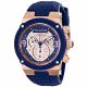 RELOJ MULCO ILUSION CUBE CON CORREA AZUL DE SILI, CAJA DE ACERO INOXIDABLE, UNISEX