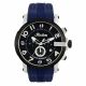 RELOJ MULCO ILUSION  ROLL CON CORREA AZUL DE SILI, CAJA DE ACERO INOXIDABLE, DAMA