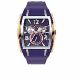 RELOJ MULCO DEEP CON CORREA VIOLETA DE SILI, CAJA DE ACERO INOXIDABLE, DAMA