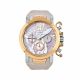 RELOJ MULCO LAFLEUR AVE DEL PARAISO CON CORREA BEIGE DE SILI, CAJA DE ACERO INOXIDABLE, DAMA