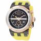 RELOJ MULCO BLUEMARINE GLASS CON CORREA AMARILLA DE SILI, CAJA DE ACERO INOXIDABLE, DAMA
