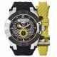 RELOJ MULCO PRIX SNAP CON DOBLE CORREA NEGRA Y VERDE DE SILI, CAJA DE ACERO INOXIDABLE, CABALLERO