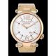 MULCO COUTURE SLIM CON CORREA BEIGE DE CUERO, CAJA DE ACERO INOXIDABLE, DAMA