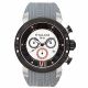 RELOJ MULCO PRIX TIRE CON CORREA GRIS DE SILI, CAJA DE ACERO INOXIDABLE, CABALLERO