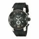 RELOJ MULCO PRIX TIRE CON CORREA NEGRA DE SILI, CAJA DE ACERO INOXIDABLE, CABALLERO