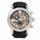 RELOJ MULCO LEGACY STREET CON CORREA NEGRA DE SILI, CAJA DE ACERO INOXIDABLE, UNISEX