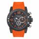 RELOJ MULCO M10 CON CORREA NARANJA DE SILI, CAJA DE ACERO INOXIDABLE, CABALLERO