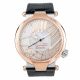 RELOJ MULCO ENCHANTED SPIDER CON CORREA GRIS DE CUERO, CAJA DE ACERO INOXIDABLE, UNISEX