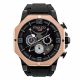 RELOJ MULCO M10 105 CON CORREA NEGRA DE SILI, CAJA DE ACERO INOXIDABLE, UNISEX