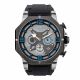 RELOJ MULCO M10 105 CON CORREA NEGRA DE SILI, CAJA DE ACERO INOXIDABLE, UNISEX