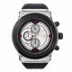 RELOJ MULCO M10 CON CORREA NEGRA DE SILI, CAJA DE ACERO INOXIDABLE, CABALLERO