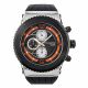 RELOJ MULCO M10 CON CORREA NEGRA DE SILI, CAJA DE ACERO INOXIDABLE, CABALLERO