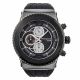 RELOJ MULCO M10 CON CORREA NEGRA DE SILI, CAJA DE ACERO INOXIDABLE, UNISEX