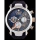 RELOJ MULCO ENCHANTED WOODS CON CORREA NEGRA DE SILI, CAJA DE ACERO INOXIDABLE, DAMA
