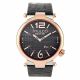 RELOJ MULCO COUTURE LADIES SLIM CON CORREA NEGRA DE CUERO, CAJA DE ACERO INOXIDABLE, DAMA